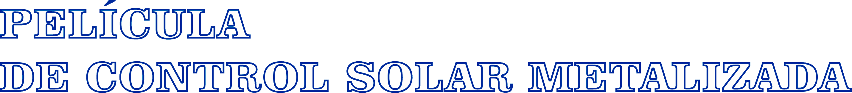 SOLAR METALIZADA
